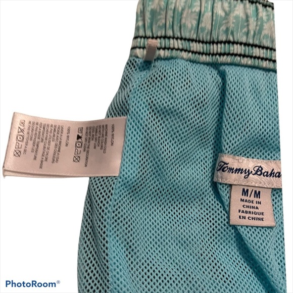 Tommy Bahama Black Mens Swim Shorts - Picture 7 of 8